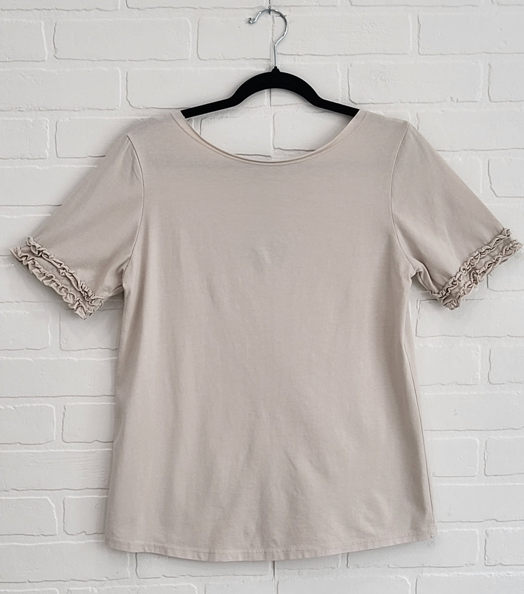 Ruffle Sleeve Tee