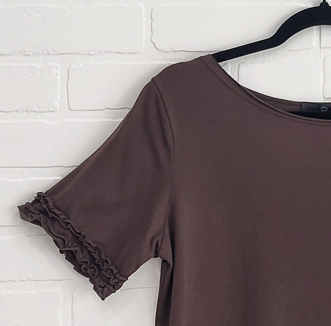 Ruffle Sleeve Tee