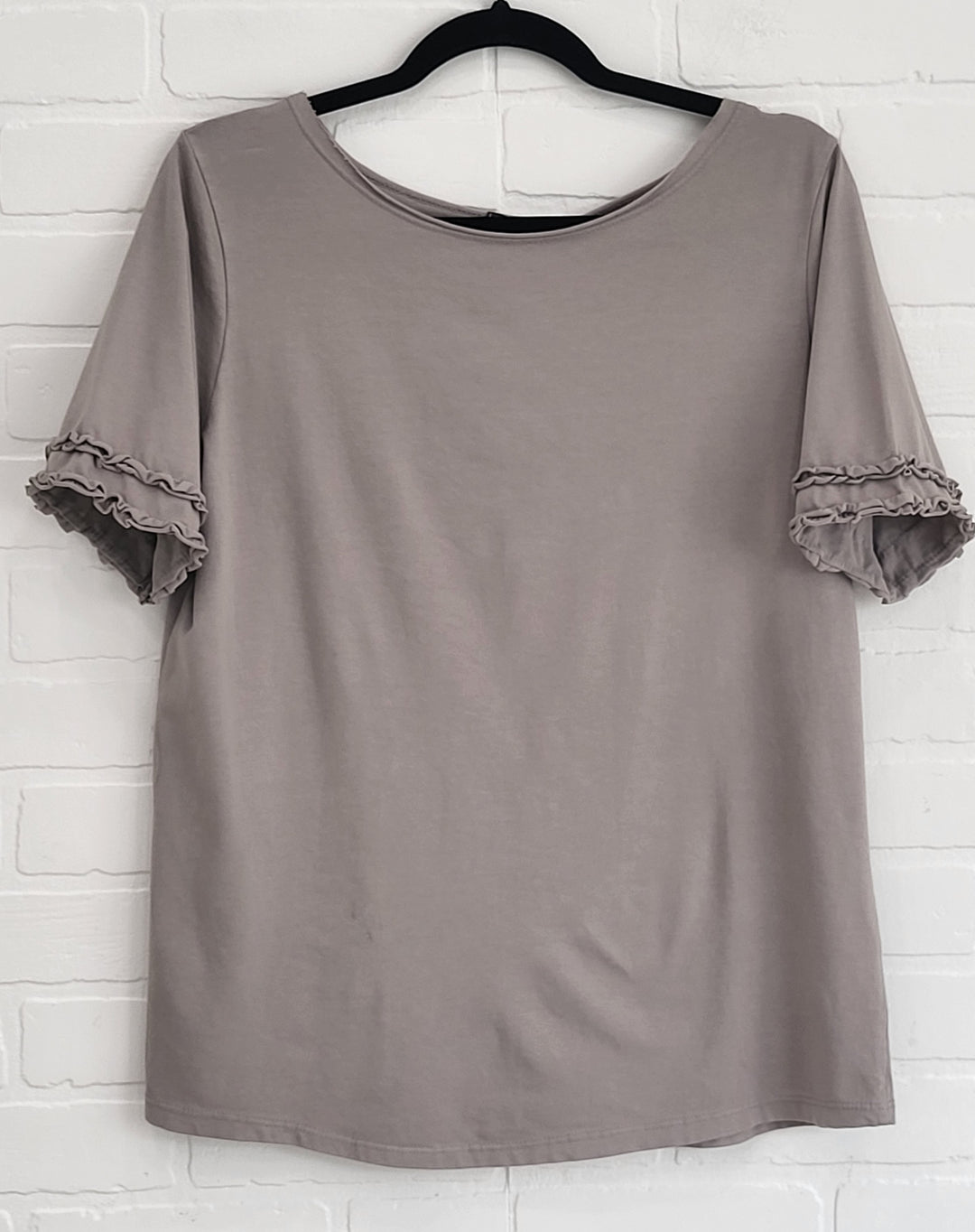 Ruffle Sleeve Tee