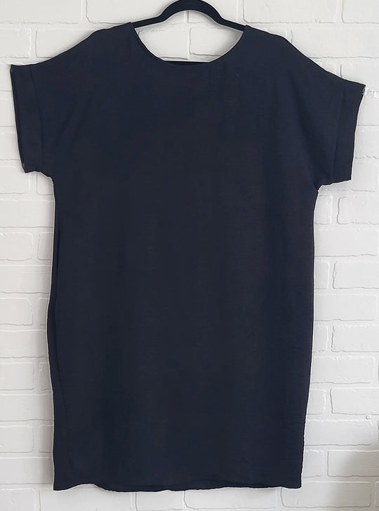 Simple Beauty Black Dress