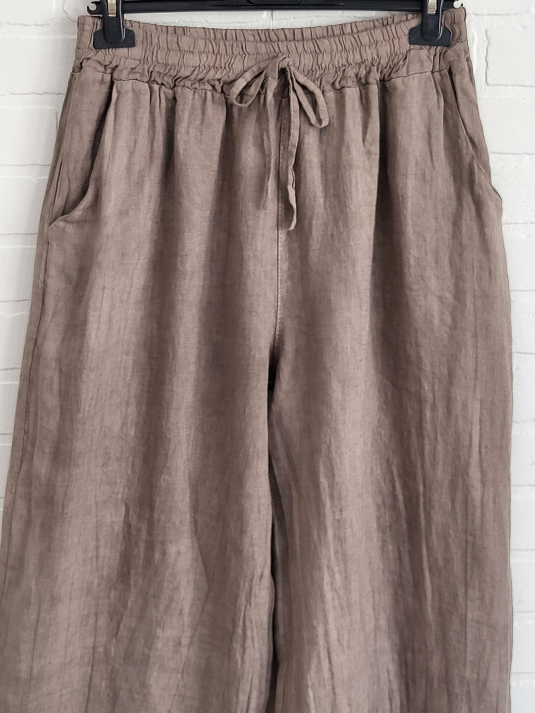 Linen Wide Leg Pants
