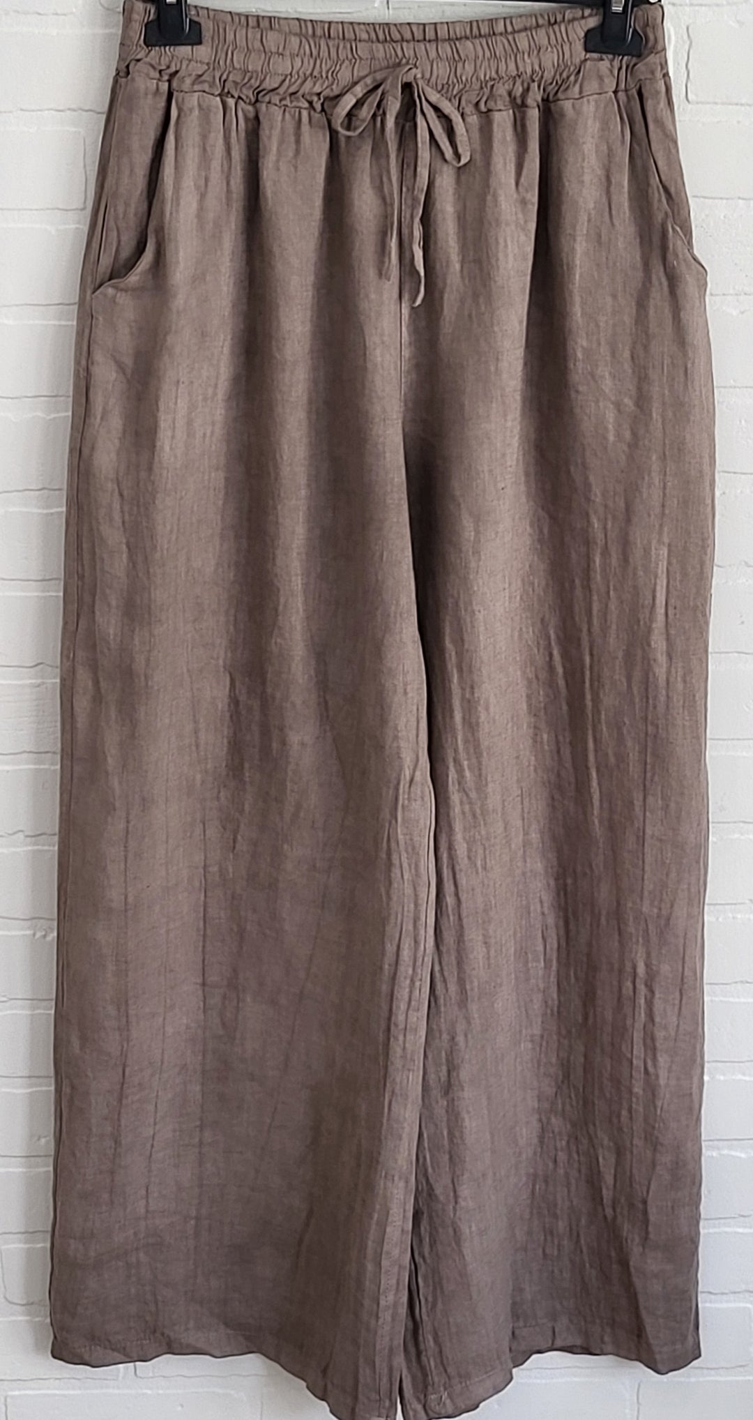Linen Wide Leg Pants