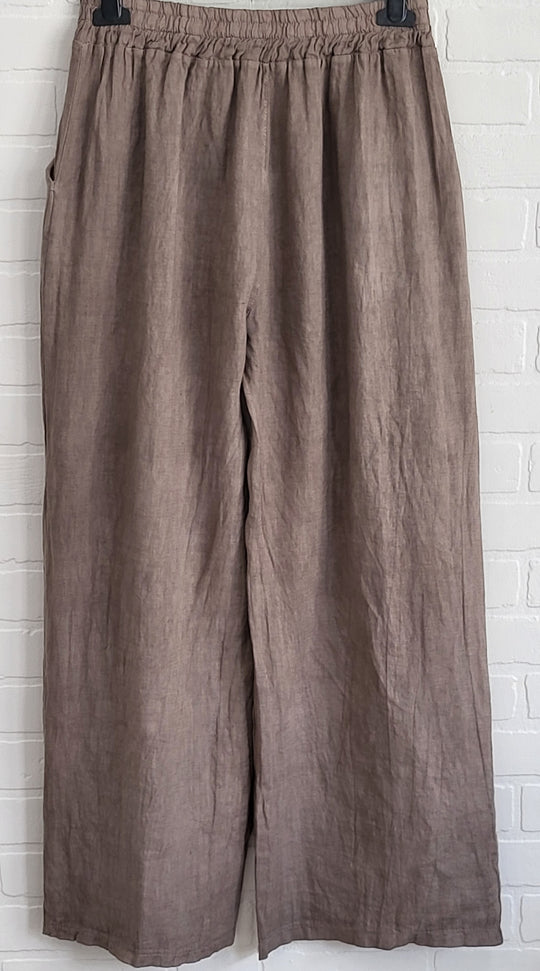 Linen Wide Leg Pants