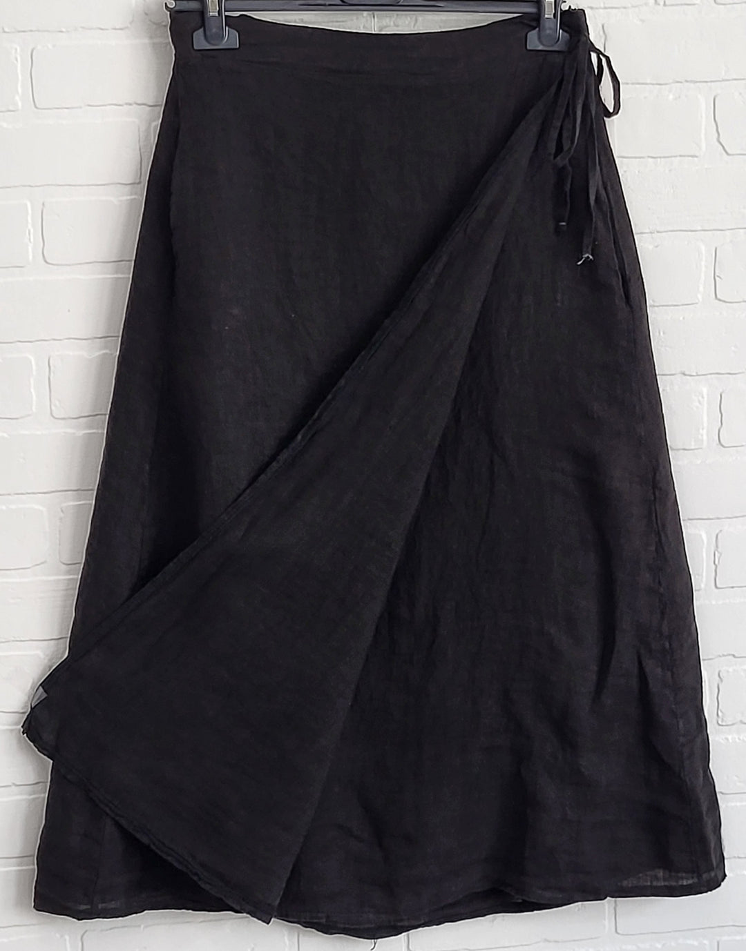 Wrap Linen Skirt