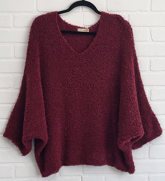 Cozy  Charisma V- Neck Sweater