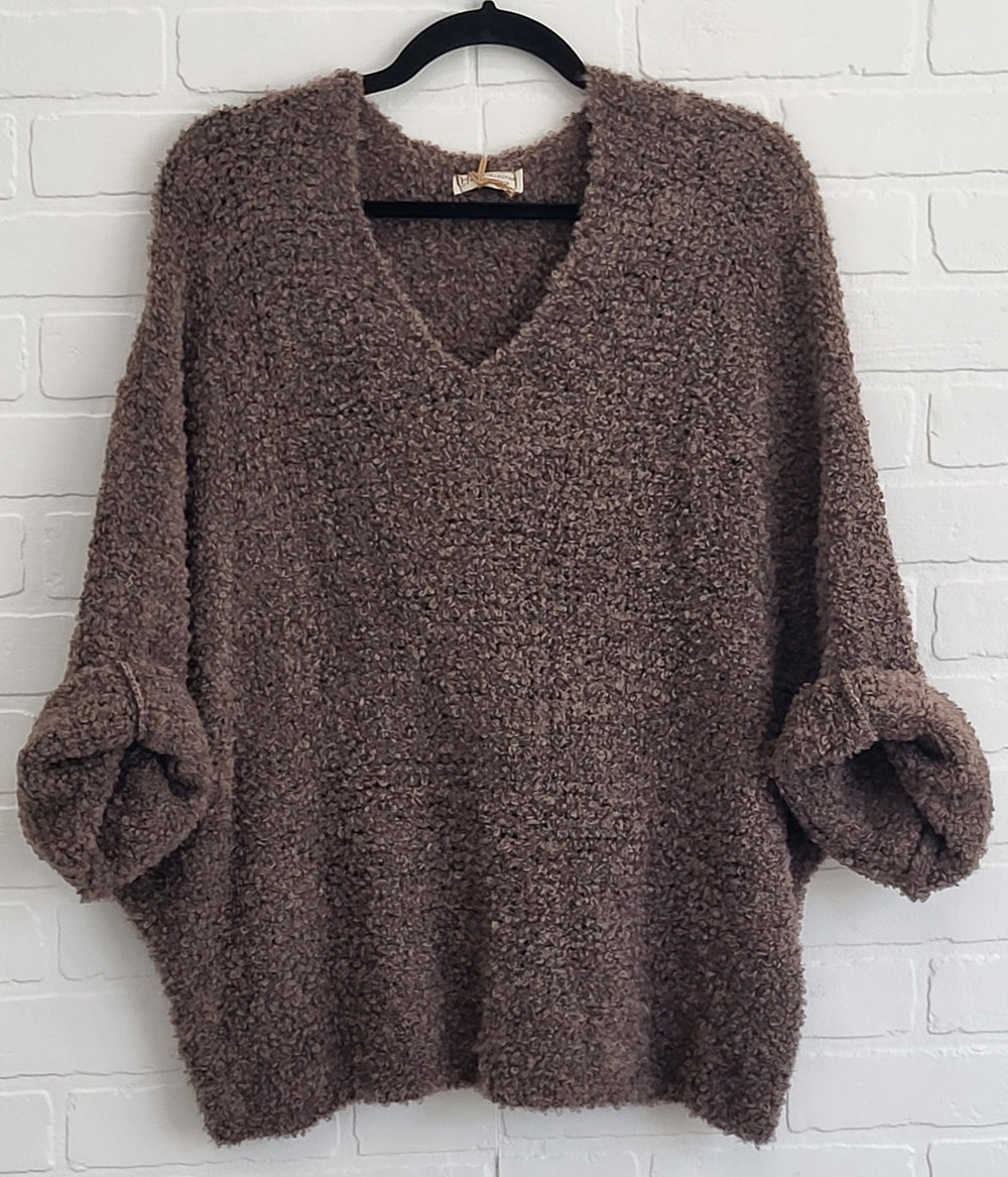 Cozy  Charisma V- Neck Sweater
