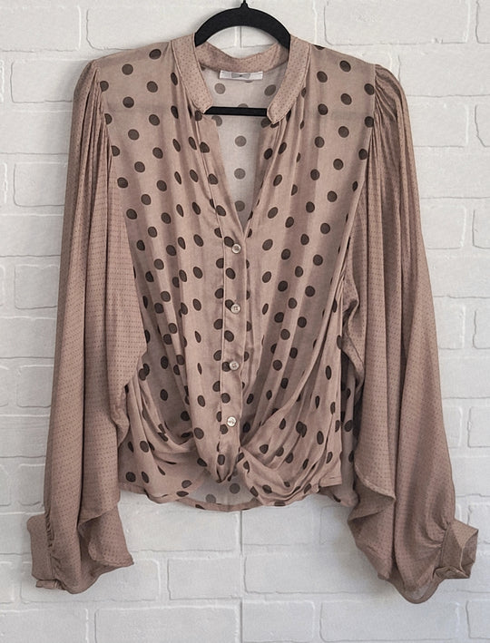Polka Dot Blouse