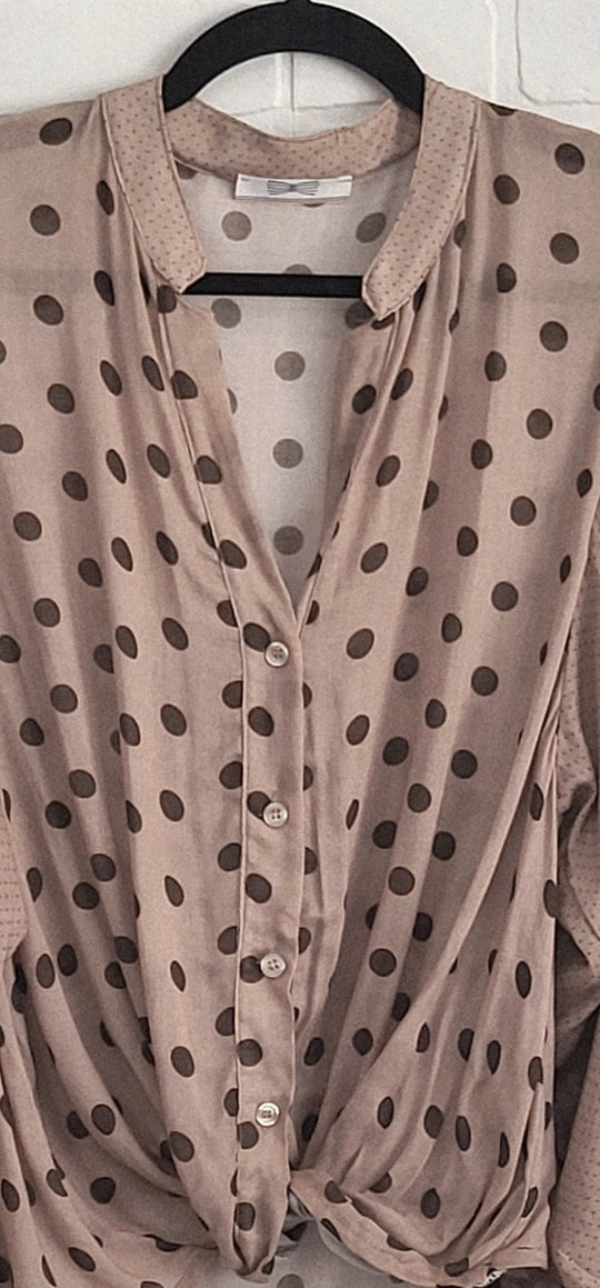 Polka Dot Blouse