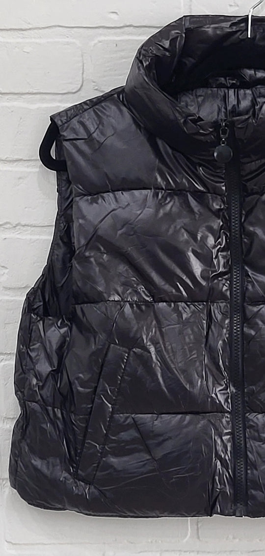 Cropped Puffer Vest Light Weight