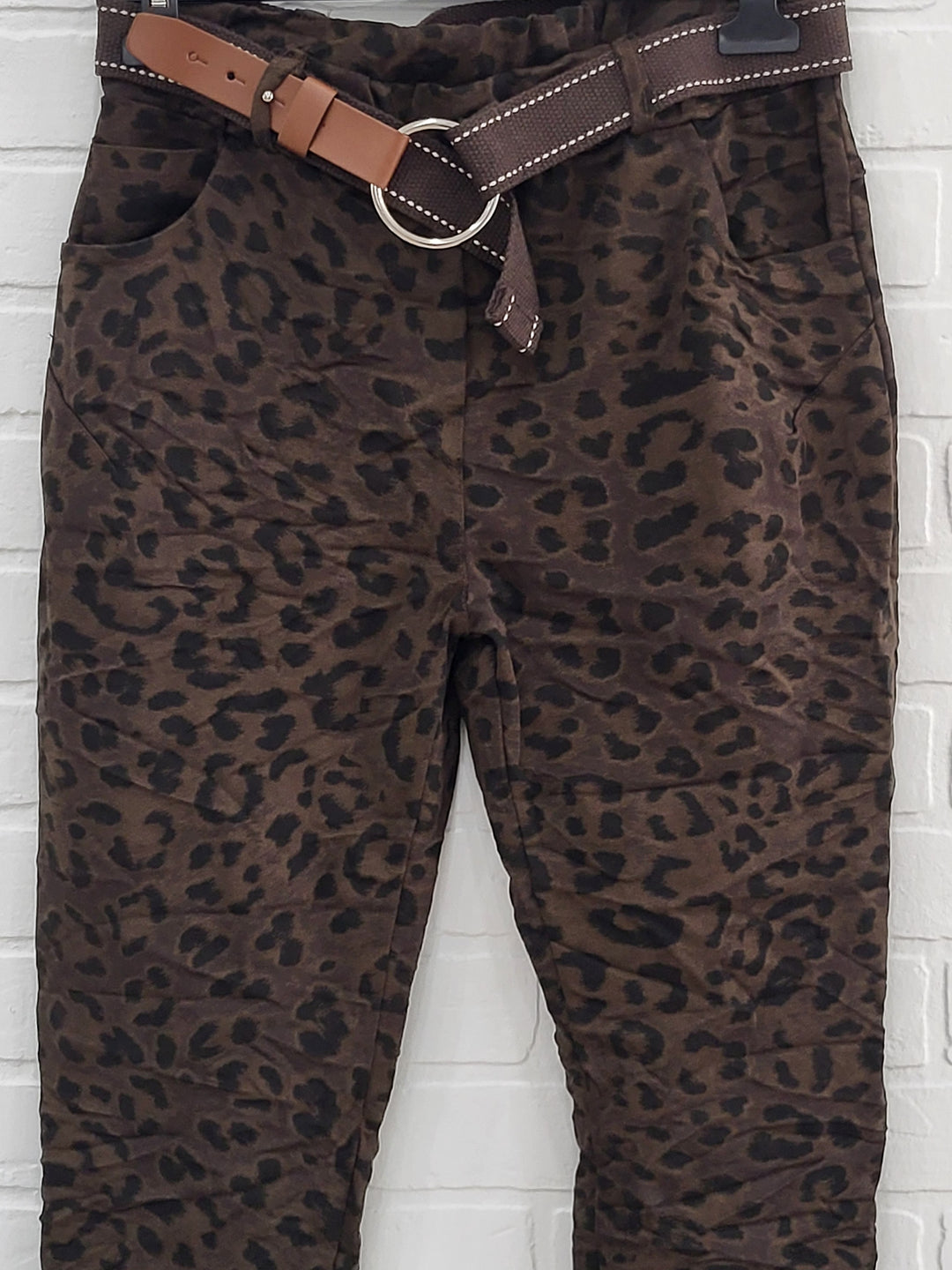 Animal Print Joggers
