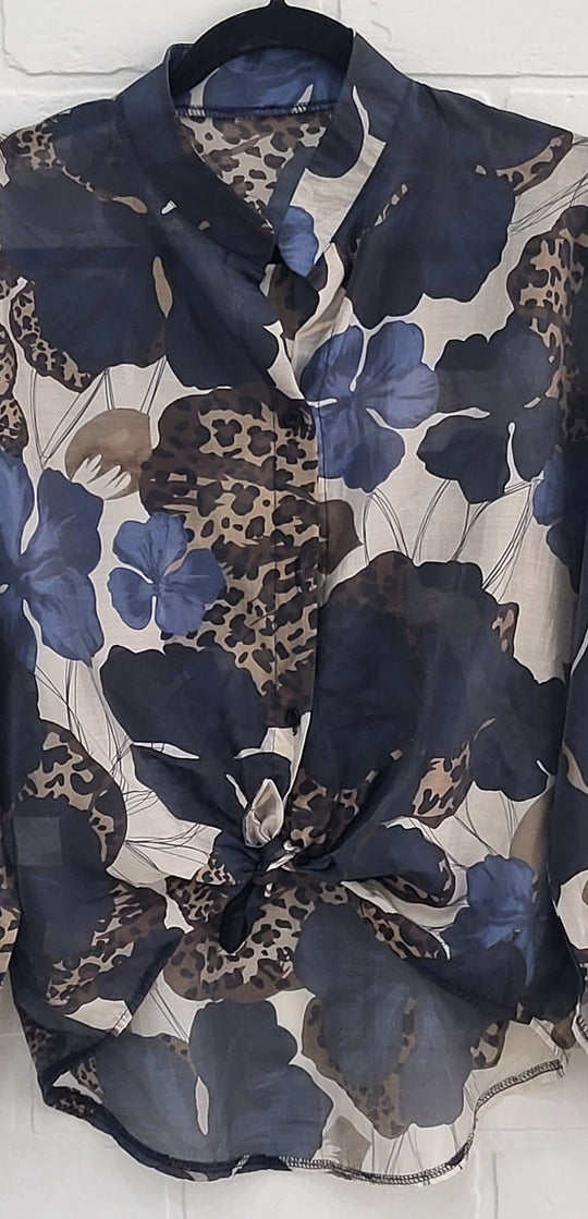 Light Button Up Blouse