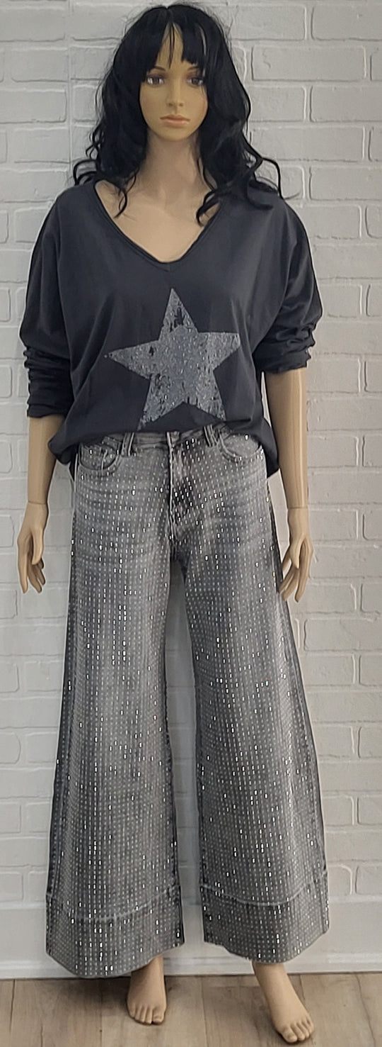Jack Berry Wide Leg Jeans Sequence
