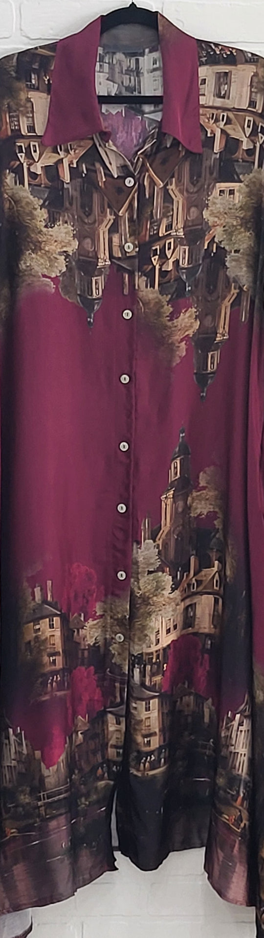 Autumn Townscape Dress
