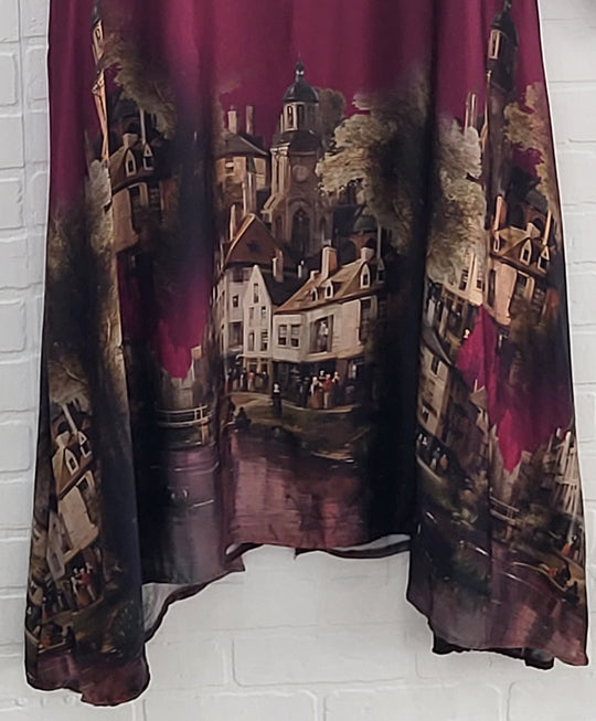 Autumn Townscape Dress