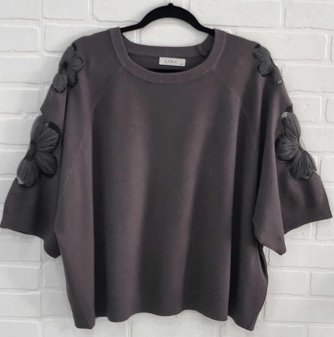 Daisy Sleeve Knit Top