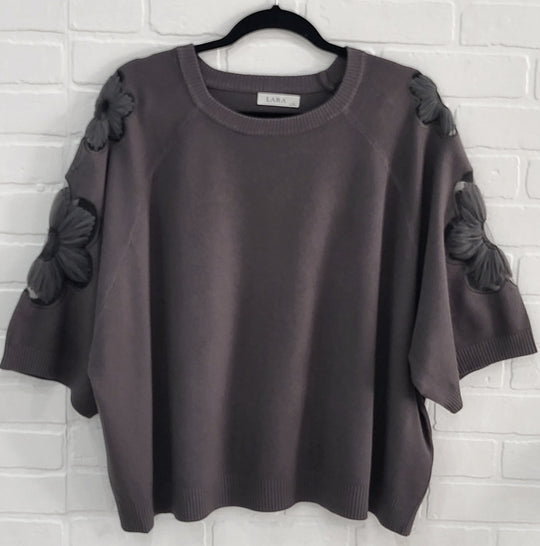 Daisy Sleeve Knit Top