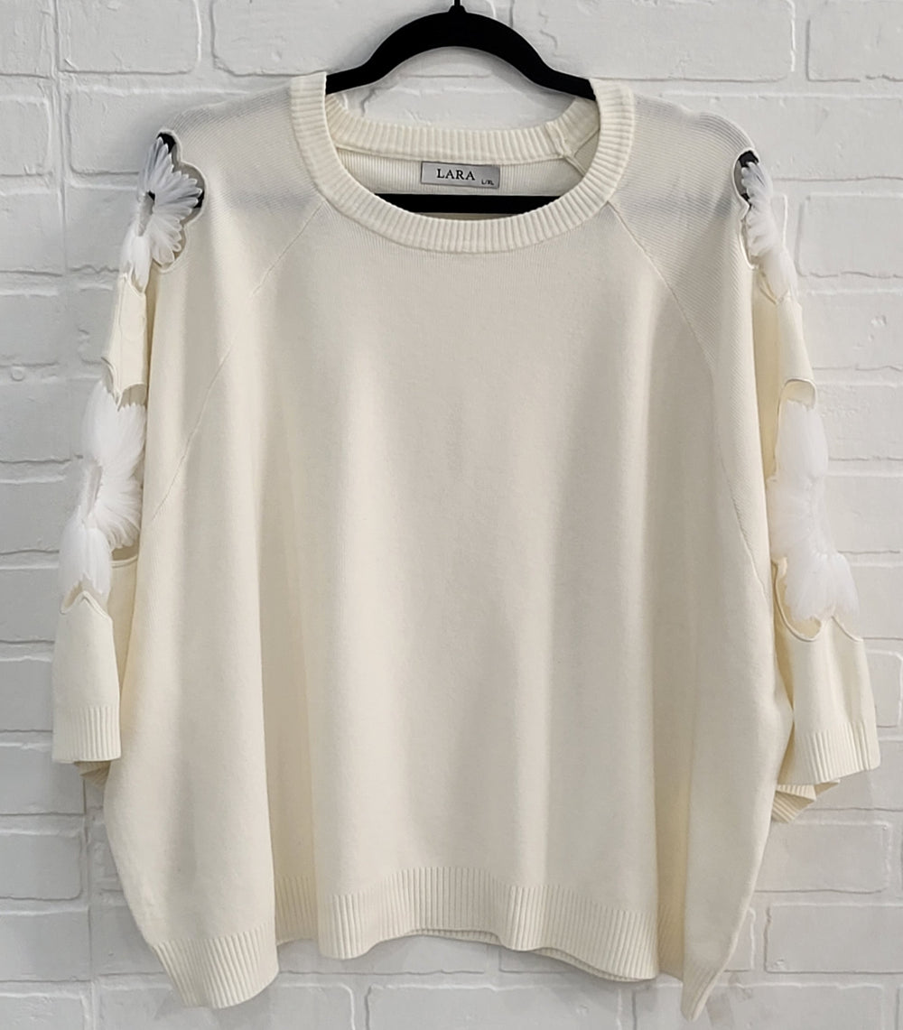 Daisy Sleeve Knit Top