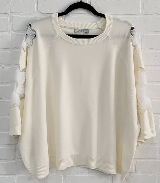 Daisy Sleeve Knit Top