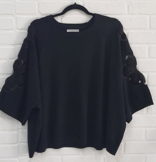 Daisy Sleeve Knit Top