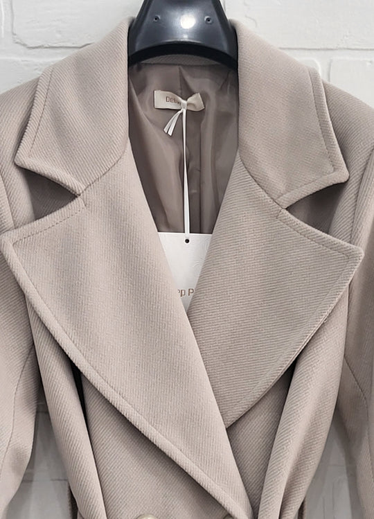 Viscose Long Trench