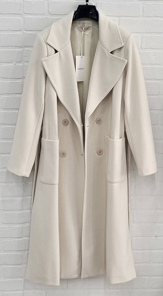 Viscose Long Trench