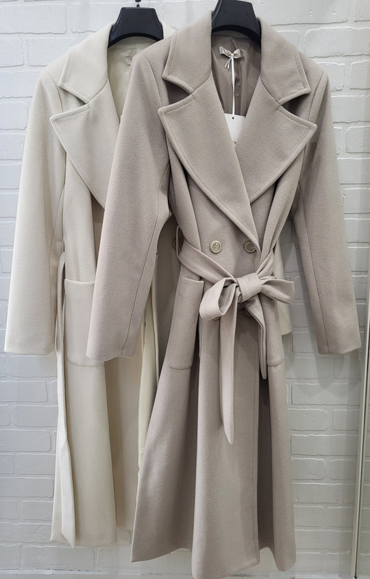Viscose Long Trench