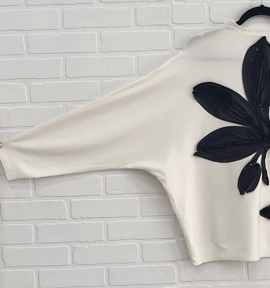3D Flower Sweater by Lara