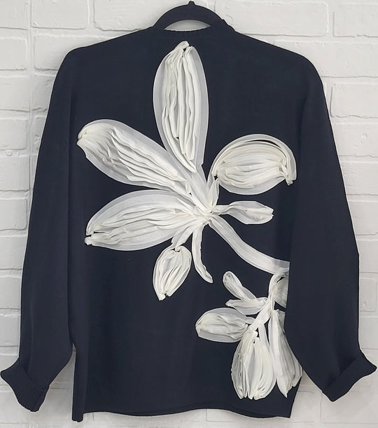 3D Flower Sweater by Lara