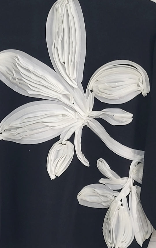 3D Flower Sweater by Lara