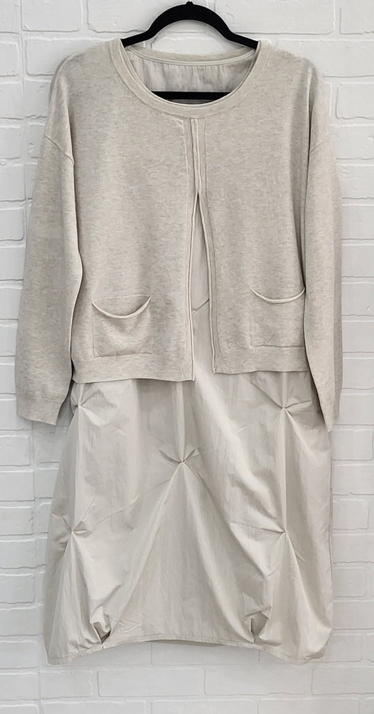 Dress Cardigan Dress/ Knit Top