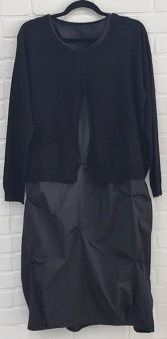 Dress Cardigan Dress/ Knit Top