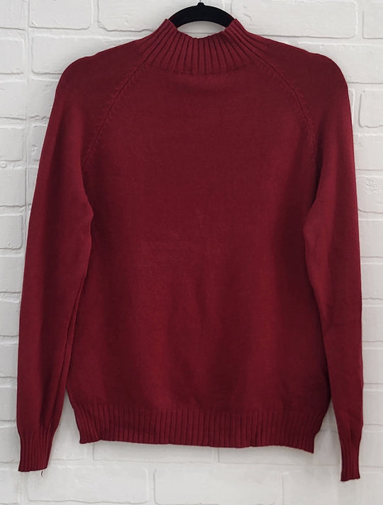 Classic Mock Neck Sweater