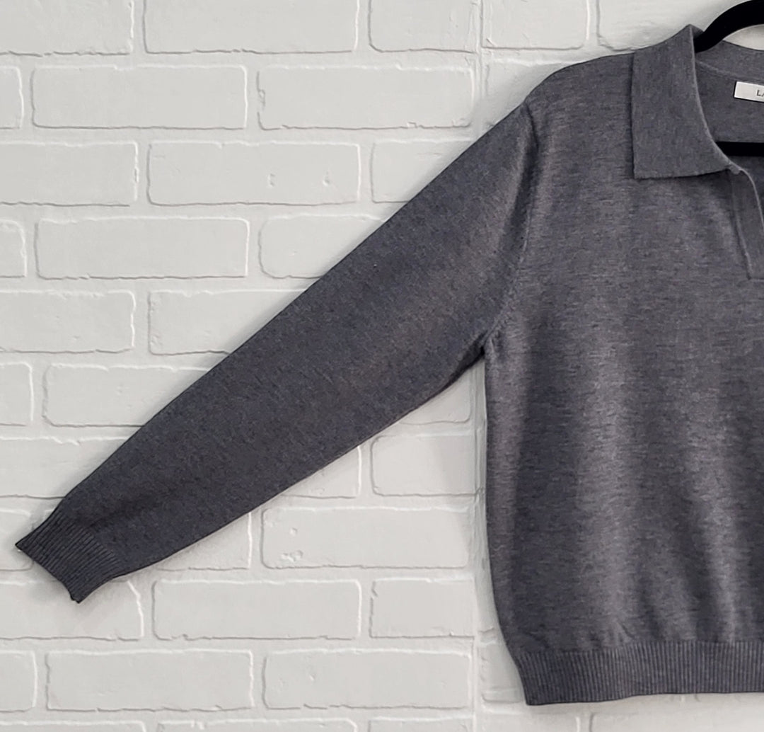 Lara Relaxed Collar Knit