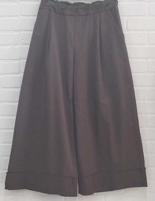 Wide Leg Croped Trousers