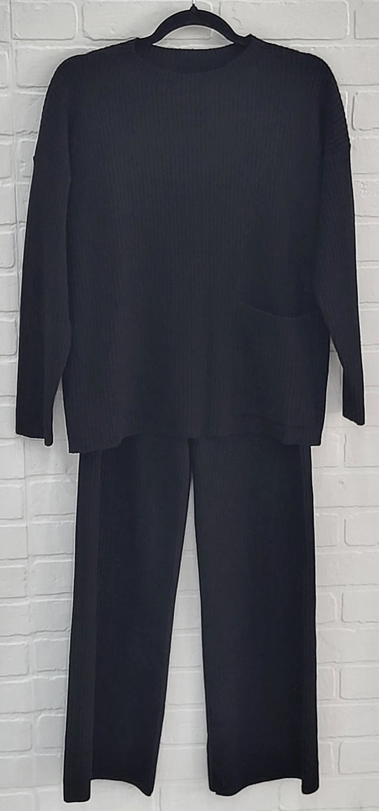Lara Ribbed Casual 2 Piece Set