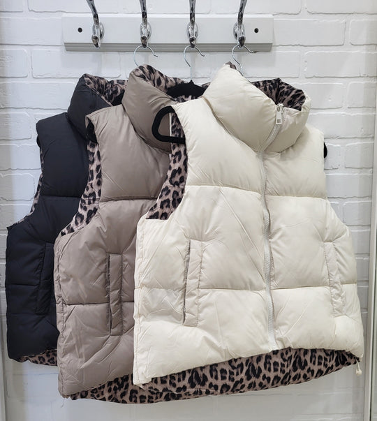 Lerisa Reversible Puffy Vest