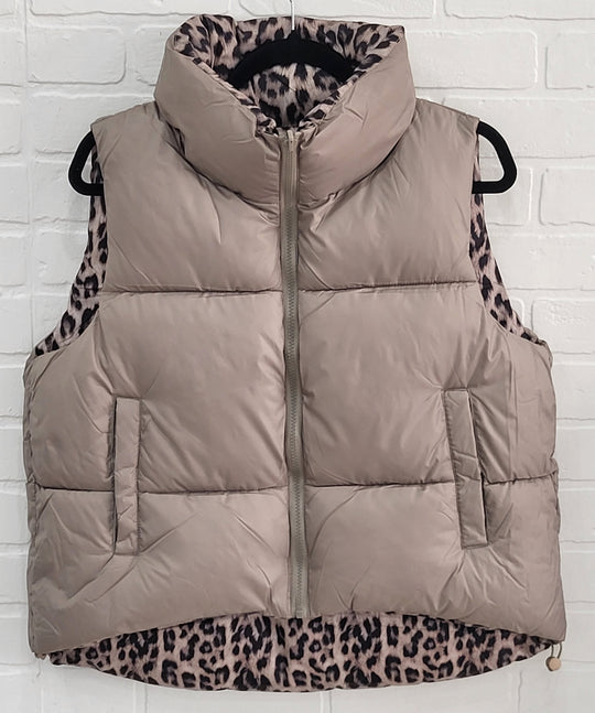 Lerisa Reversible Puffy Vest