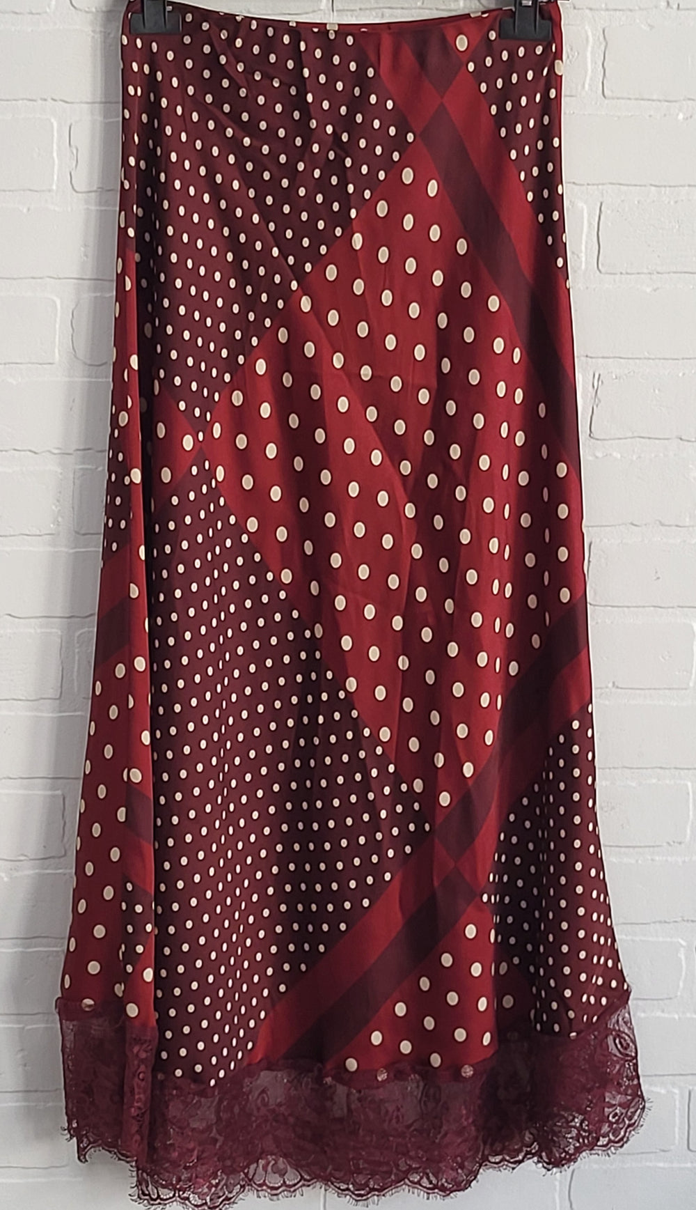 Polka Dot Lace Skirt