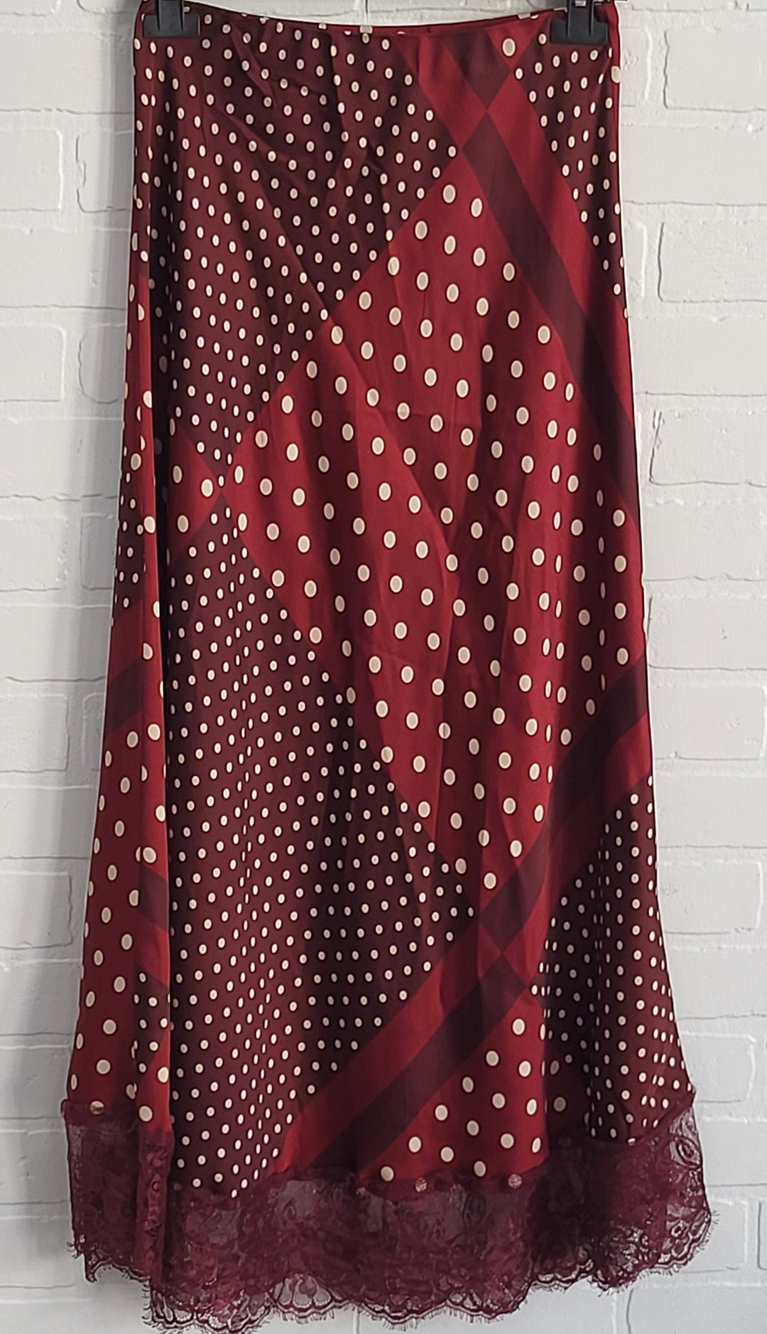 Polka Dot Lace Skirt
