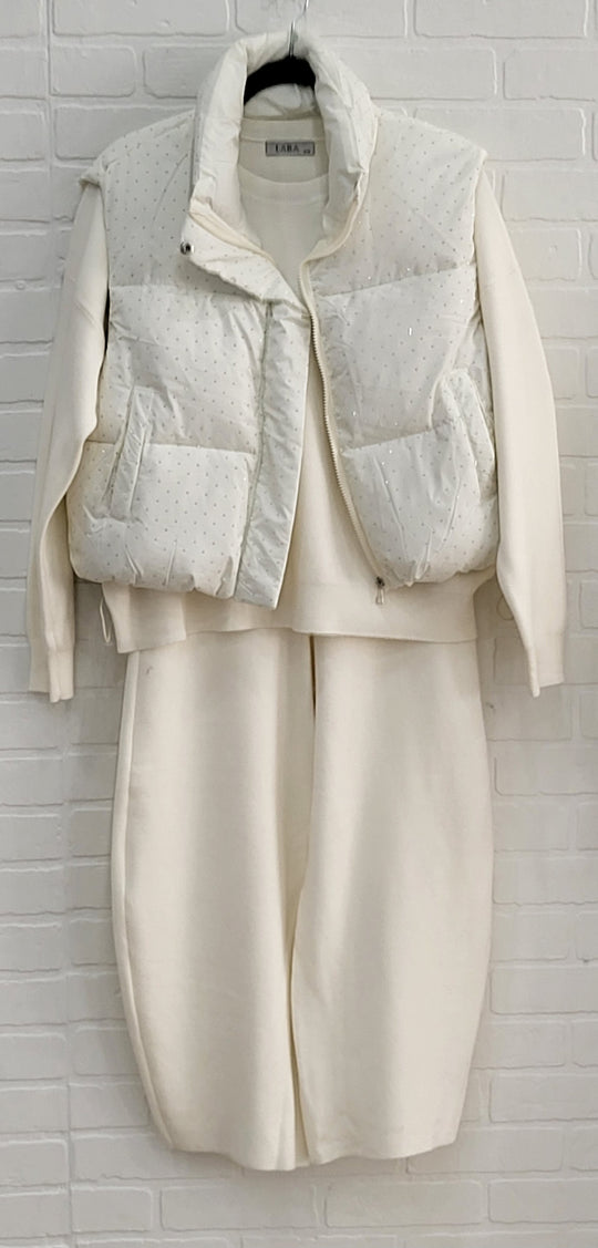 LaraKnit Set with Sequence Vest