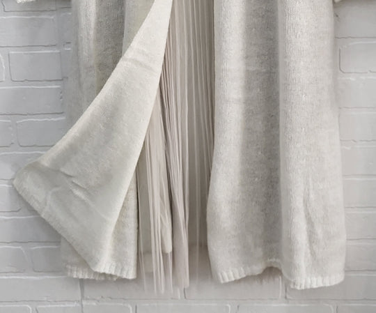 Louise Knit Set Pleaded Dress