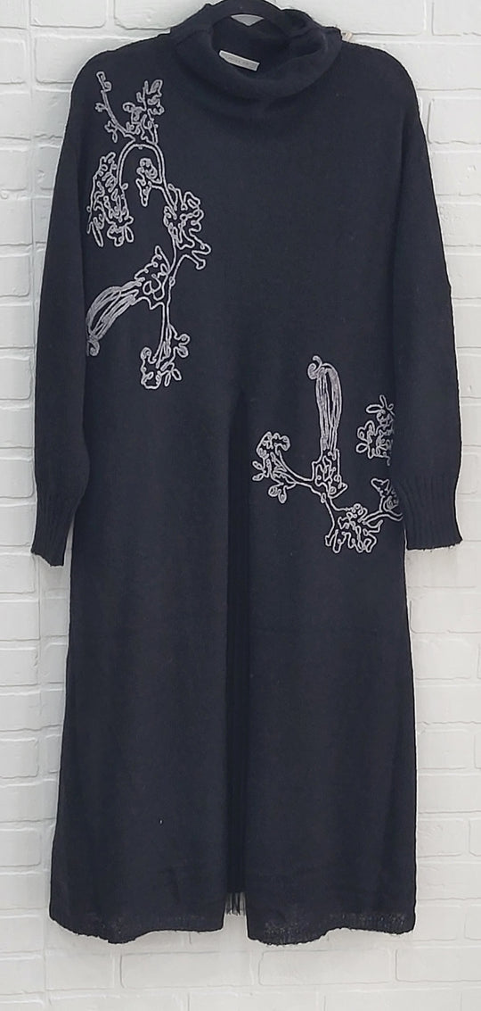 Louise Knit Set Pleaded Dress