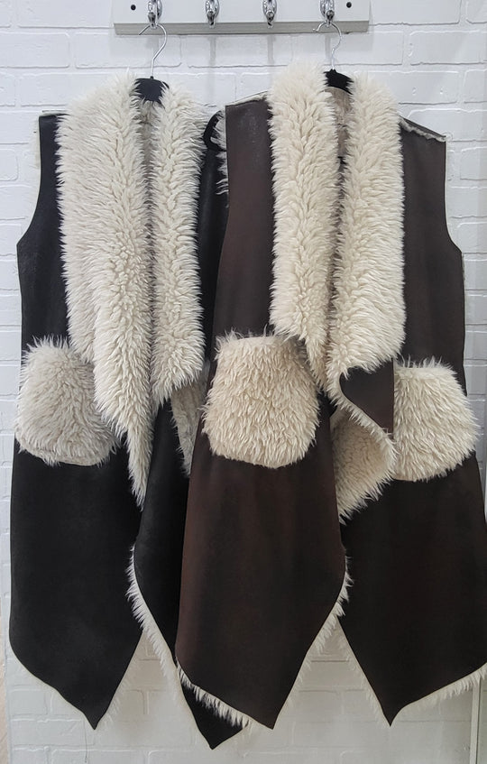 Reversible Fur  Vest