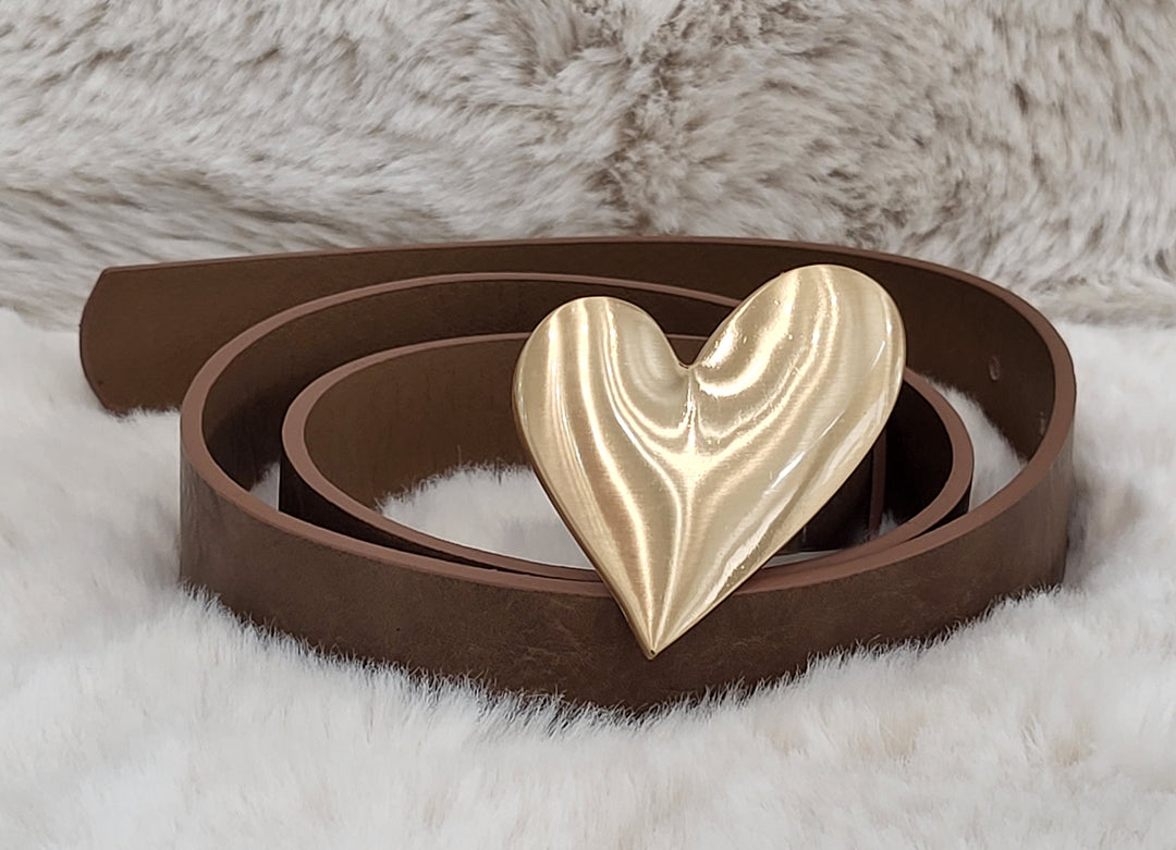 Heart Buckle Belt