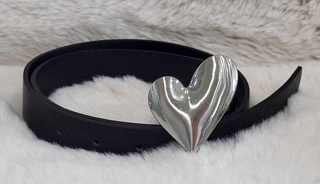 Heart Buckle Belt
