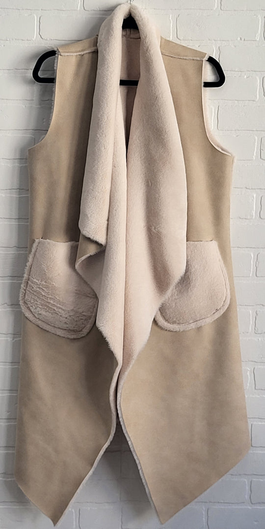 Luna Fur Long Vest