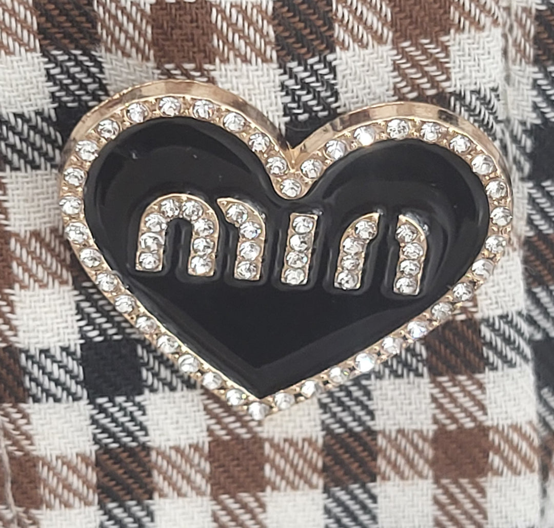 Vintage Checkered Blouse