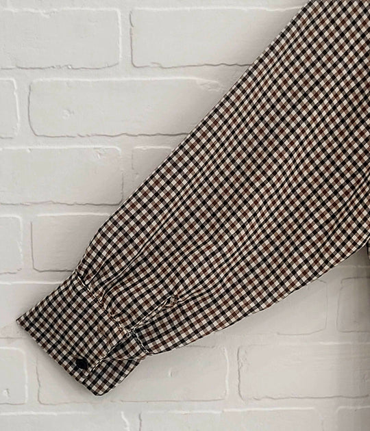 Vintage Checkered Blouse