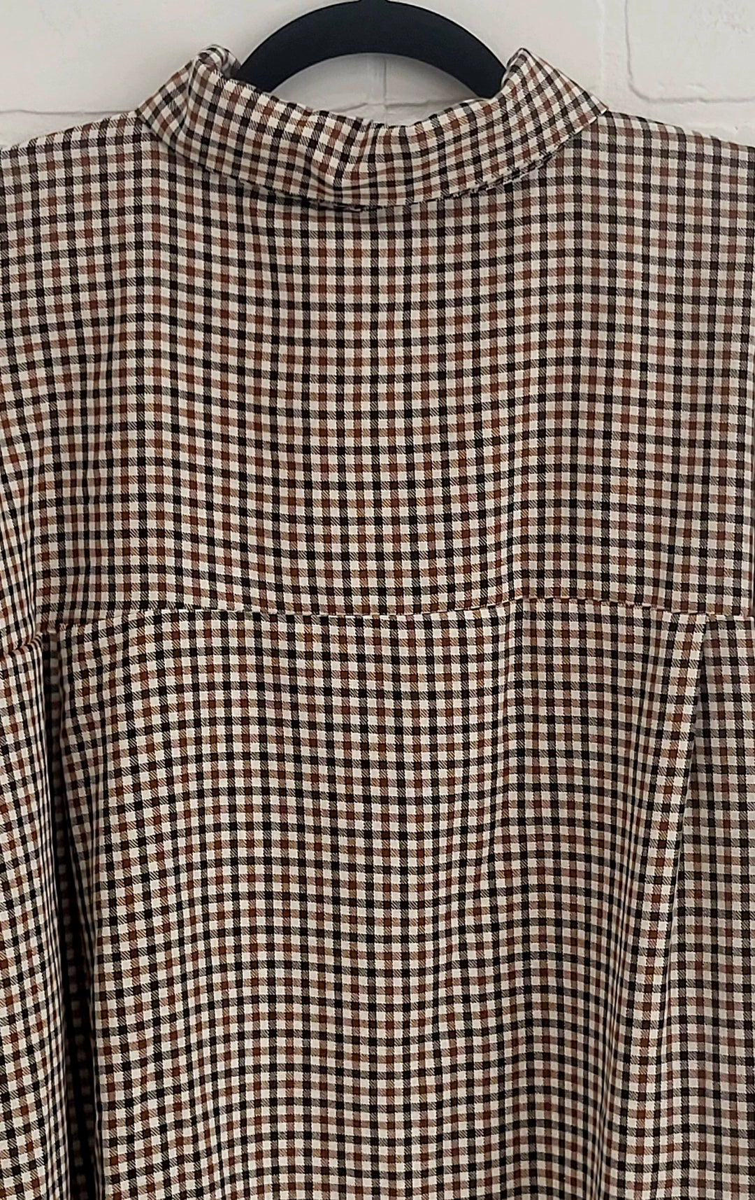 Vintage Checkered Blouse