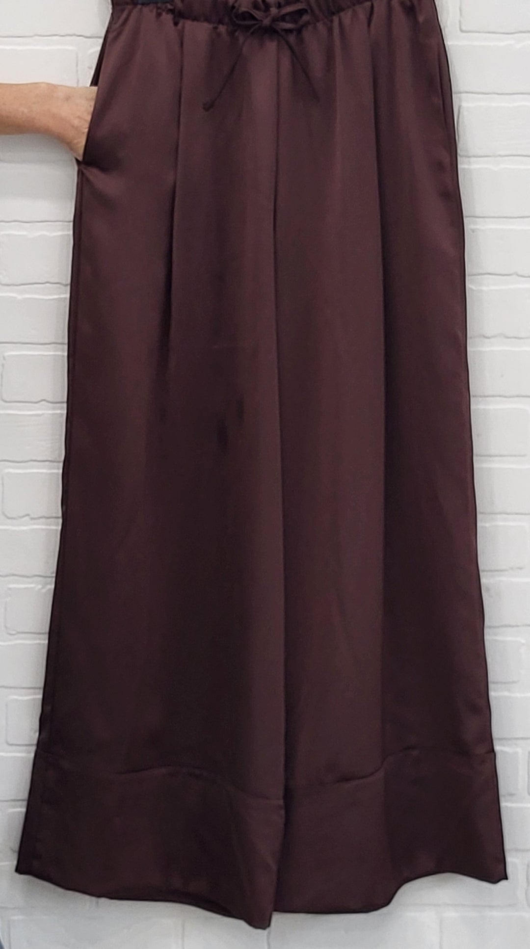 Elegant Satin Trousers